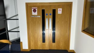 Double Fire Doors