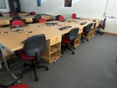 Desks x4 & Chairs x4