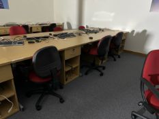 Desks x3 & Chairs x3