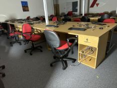 Desks x3 & Chairs x3