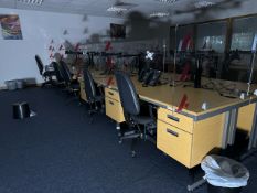Desks x20, Chairs x20, Monitor Stands x20 & Phones x20