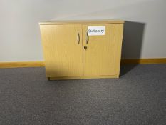 Pair Of Wooden Storage Cabinets