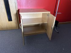Wooden Storage Cabinet x3