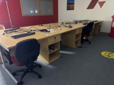 Bank Of Desks x4