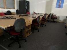 Desks x4 & Chairs x4