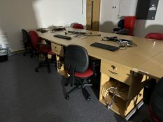 Desks x3 & Chairs x3