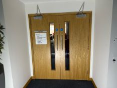 Double Fire Doors