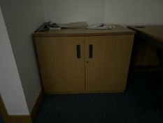 Wooden Storage Cabinet x4
