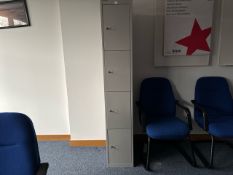 Set Of Bisley Lockers