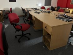 Desks x4 & Chairs x4