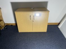 Pair Of Wooden Storage Cabinets