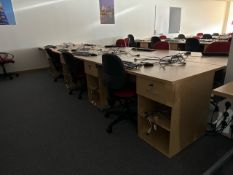 Desks x4 & Chairs x4