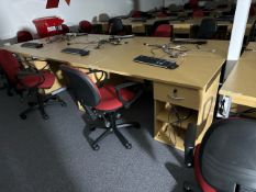 Desks x3 & Chairs x3