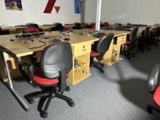 Desks x3 & Chairs x3