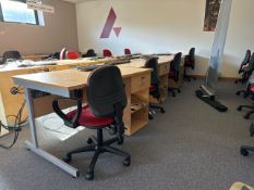 Desks x4 & Chairs x4