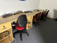 Desks x3 & Chairs x3