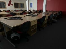 Desks x3 & Chairs x3