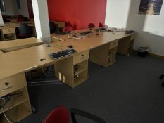 Desks x3 & Chairs x3