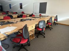 Desks x4 & Chairs x4