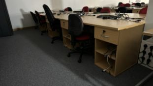 Desks x4 & Chairs x4