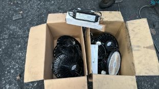 8 x LED High Bay Lighting Fixtures