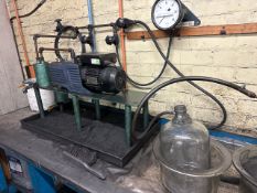 Porosity and Density Pump and Dessicator Set