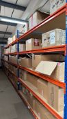 4 x Bays Of Boltless Shelving Racking