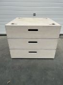 Stackable Wooden Merchandise Display Bases