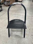 Metal Folding Chairs x 3