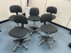 Adjustable Office Chairs x5