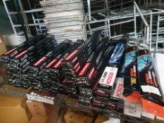 50+ x assorted wiper blades