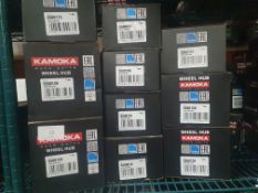 10 x Kamoka wheel hub assorted