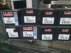 8 x Kamoka C.V. joint assorted