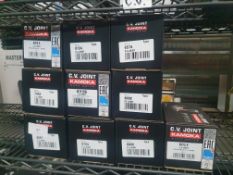 10 x Kamoka C.V. joint assorted