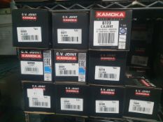 10 x Kamoka C.V. joint assorted