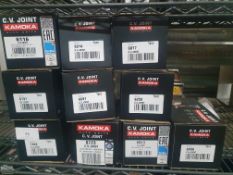 10 x Kamoka C.V. joint assorted