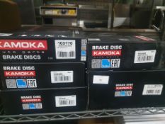 5 x Kamoka brake disks