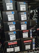 10 x assorted Kamoka brake pads