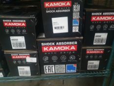 6 x Kamoka shock absorber assorted