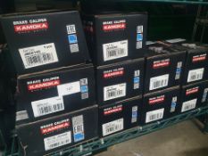 10 x Kamoka brake calipers