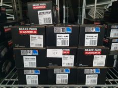 10 x assorted Kamoka brake pads