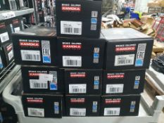 10 x Kamoka brake calipers