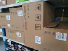 60 x Kamoka cabin filters (some with carbon) - contents of shelf
