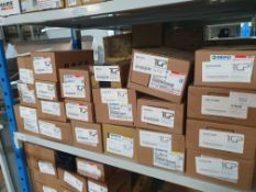 20 x assorted indicator lights - contents of shelf
