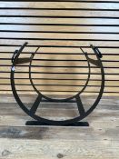 Black Metal Log Holder