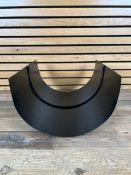 Black Metal Log Basket