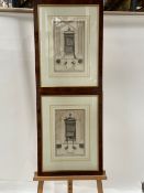 Artwork x2 From Claridge's Hotel