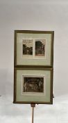Artwork Print Set of 2 From Claridge's Hotel
