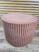 Rillo Broste Podium Fiber Clay Camel