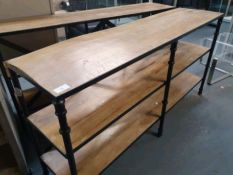 Wooden Shelving Unit